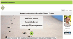 Desktop Screenshot of integrityrecruiter.com